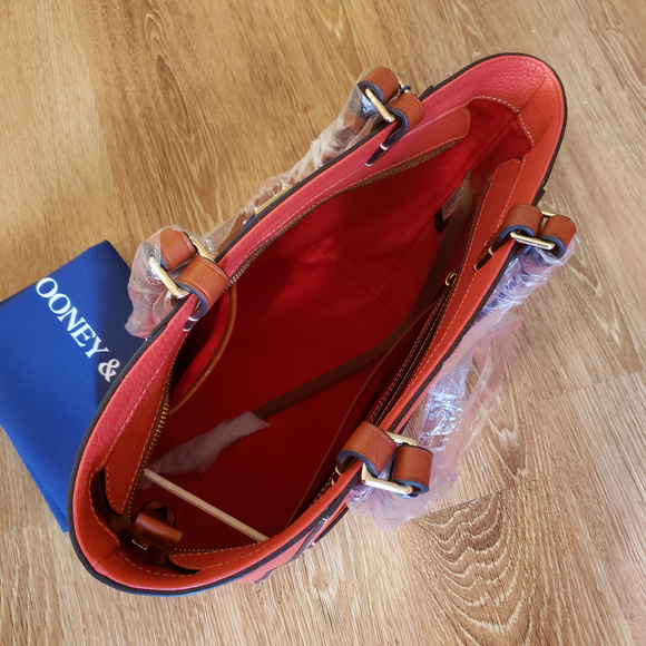 NWT Dooney & Bourke Pebble Grain Janie Tote - Picture 5 of 8